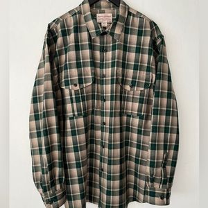 Filson Original Merino Wool Button Shirt Flannel Northwest XL Mens
